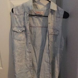 Button up shirt/vest